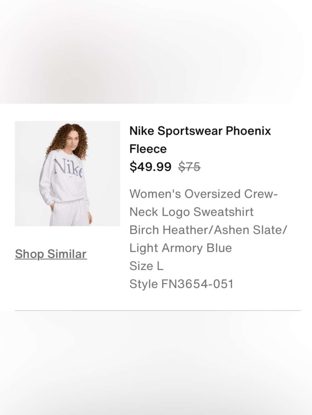 Nike Women's Crewneck